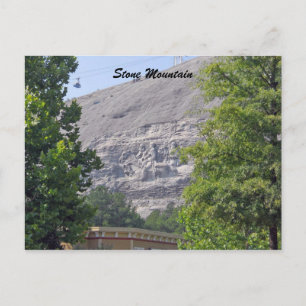 Stone Mountain Carving, Stone Mountain Georgia Postcard