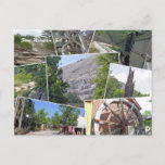 Stone Mountain Collage, Stone Mountain, Ga Postcard at Zazzle