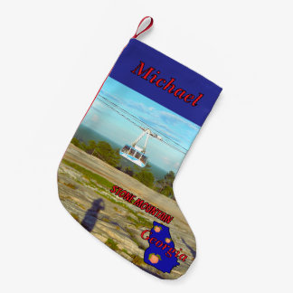Stone Mountain GA Summit Skyride Small Christmas Stocking