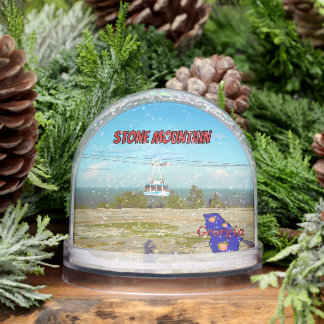 Stone Mountain GA Summit Skyride Snow Globe