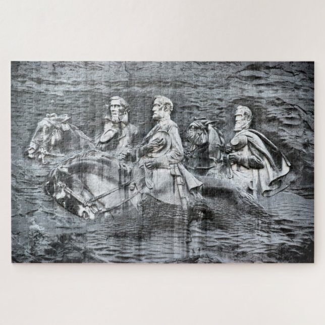 Stone Mountain, Georgia Memorial Jigsaw Puzzle (Horizontal)
