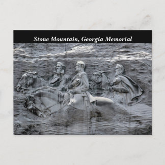 Stone Mountain Georgia Park Memorial Postcard