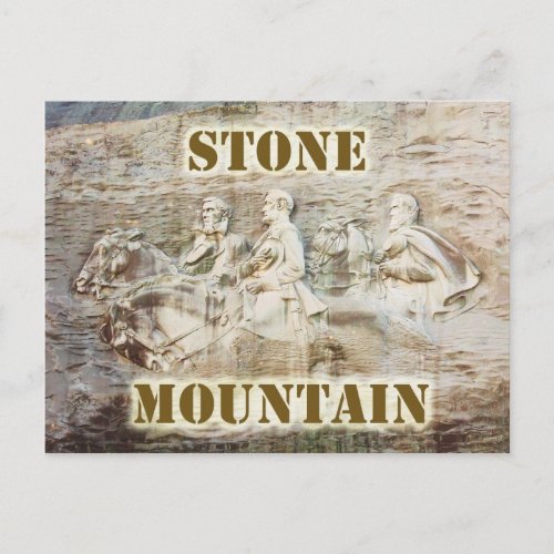 Stone Mountain Georgia Postcard