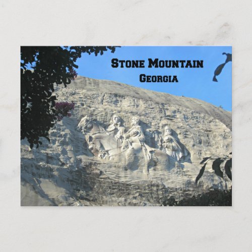 Stone Mountain Georgia Postcard