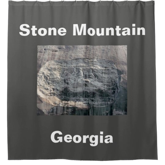 Stone Mountain Georgia Shower Curtain Zazzle Com