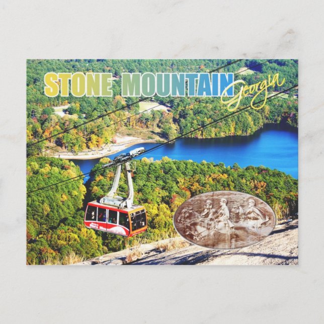 Stone Mountain Park, Georgia Postcard (Front)