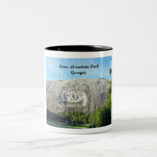 Stone Mountain Park, Georgia Two-Tone Coffee Mug