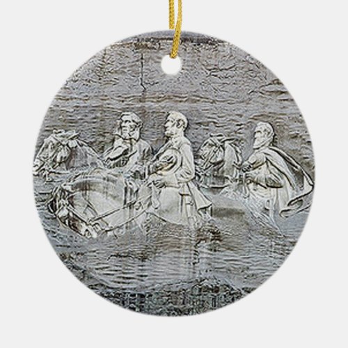 Stone Mountain Stone Mountain Georgia  Ceramic Ornament