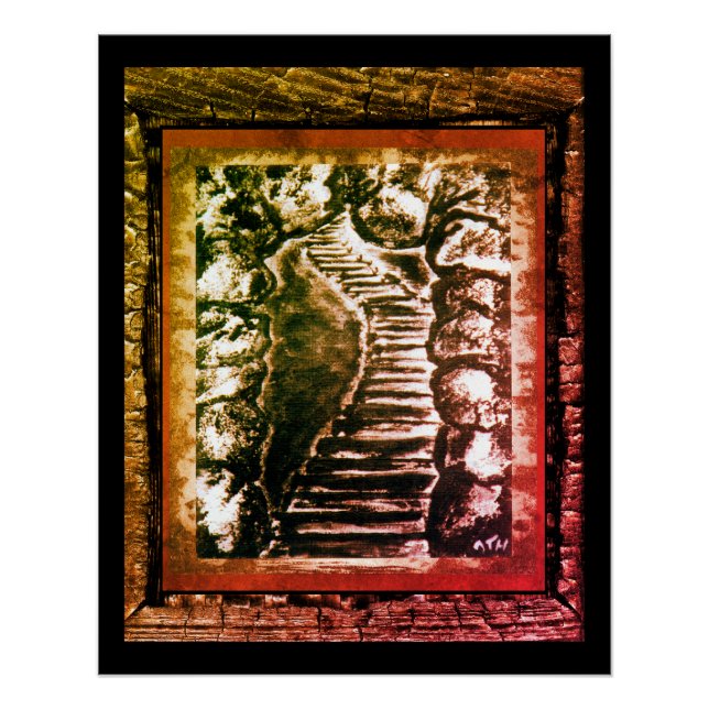 Stone Pathway Poster (Front)