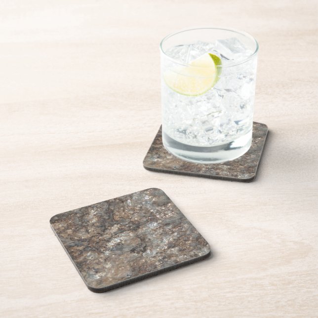 Stone pattern beverage coaster (Right Side)