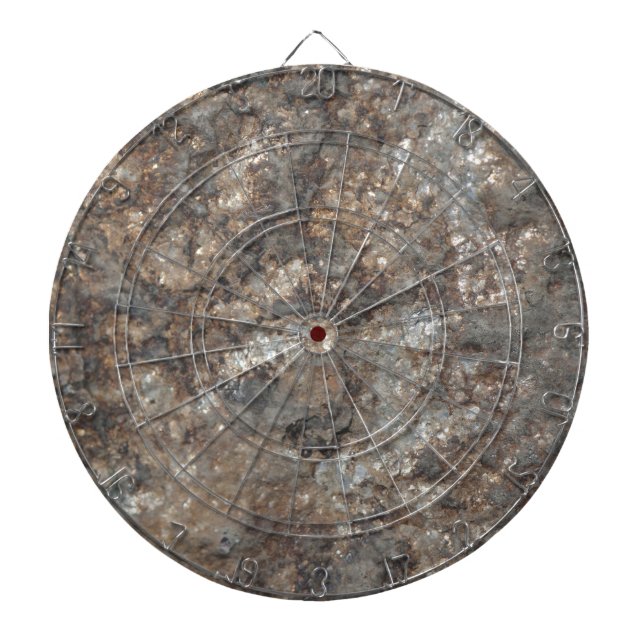 Stone pattern dart board (Front)