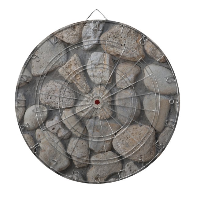 Stone pattern dart board (Front)