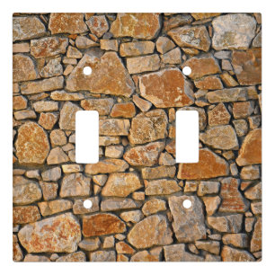 Stone / Rock Wall Light Switch Cover