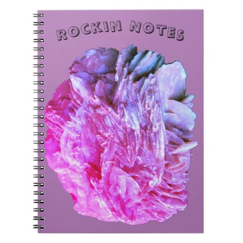 Stone  Rockin Notes  Two Tone Layers  Notebook
