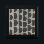 Stone - Semicircles Gift Box<br><div class="desc">Stone V by Chariklia Zarris. Pattern with repeating semicircles.</div>
