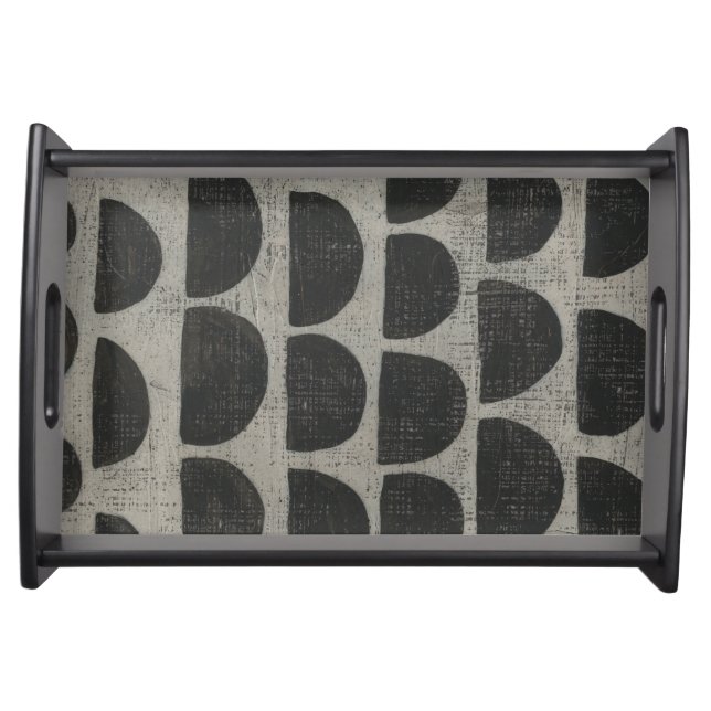 Stone - Semicircles Serving Tray (Front)