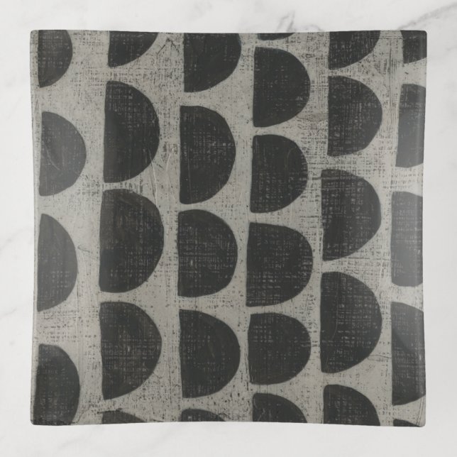 Stone - Semicircles Trinket Tray (Front)