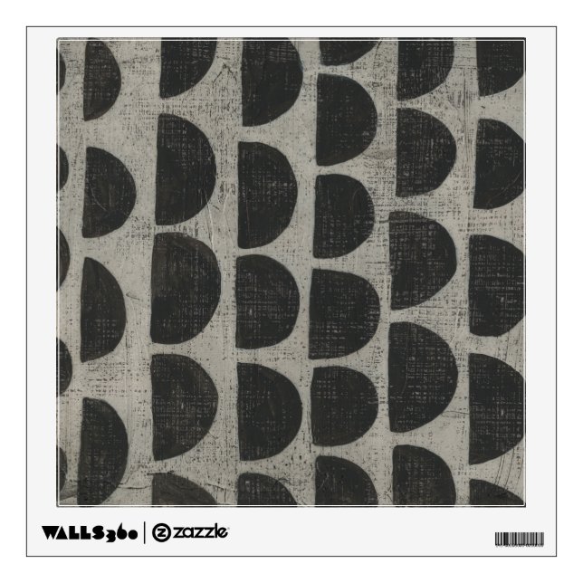 Stone - Semicircles Wall Decal (Front)