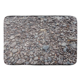 Stone shore bath mat