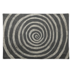Stone - Spiral Cloth Placemat