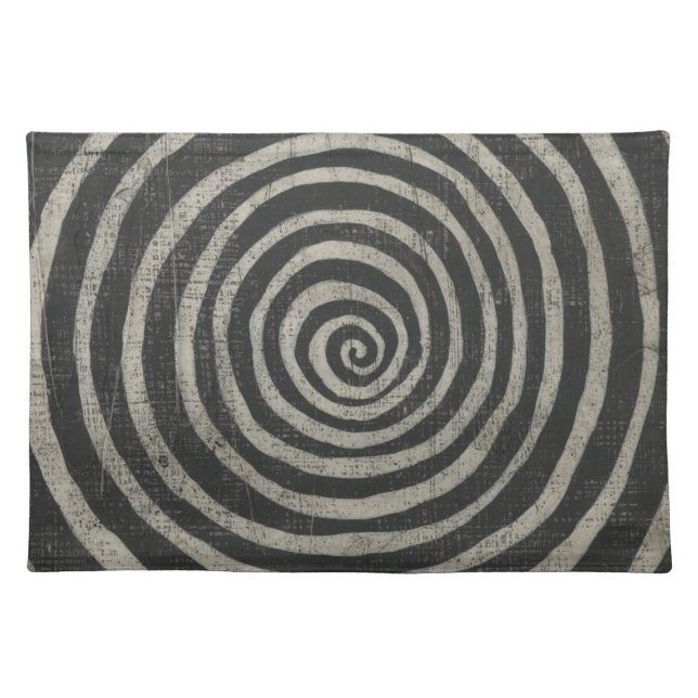 Stone - Spiral Cloth Placemat (Front)