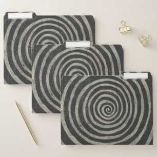 Stone - Spiral File Folder