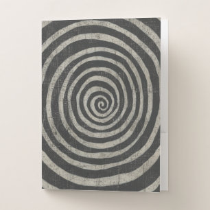 Stone - Spiral Pocket Folder