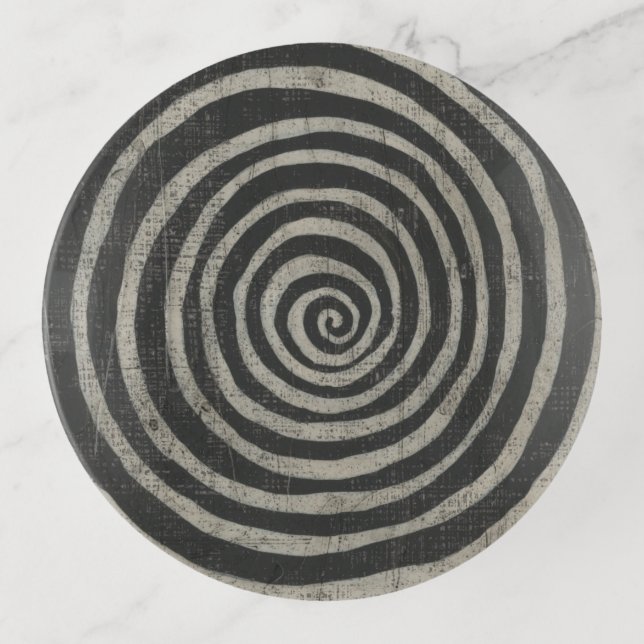 Stone - Spiral Trinket Tray (Front)