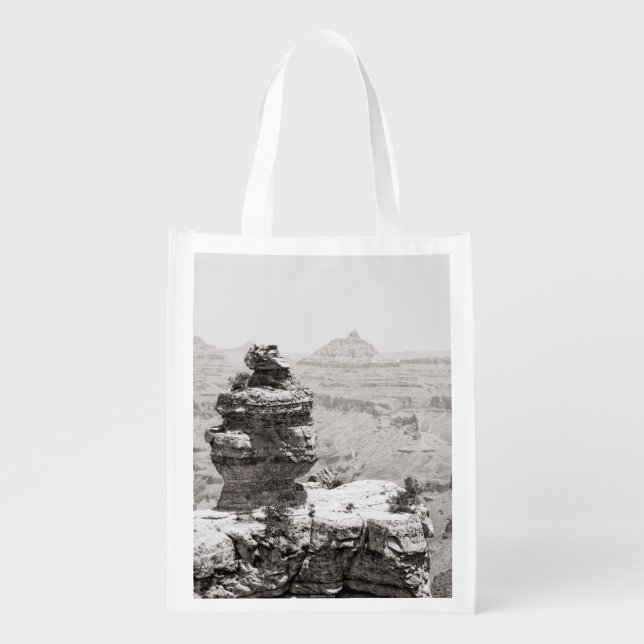 Stone Temples Grocery Bag (Front)