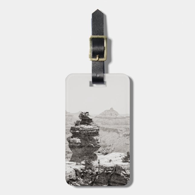 Stone Temples Luggage Tag (Front Vertical)