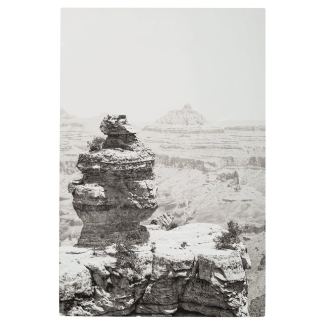 Stone Temples Metal Print (Front)