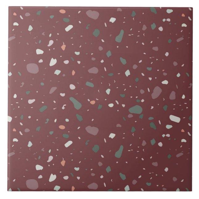 Stone Terrazzo Ceramic Tile (Front)