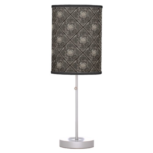 Stone Texture Celtic Knot Pattern Table Lamp