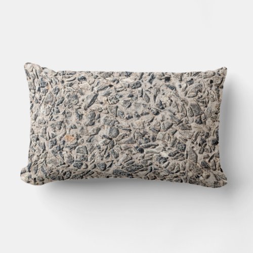 Stone Texture Lumbar Pillow
