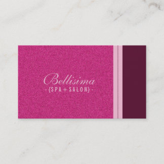 Stone Textured Fuschia Business Card (horz)