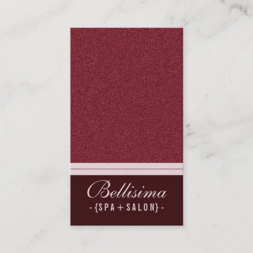 Customizable Stone Textured Merlot Business Card