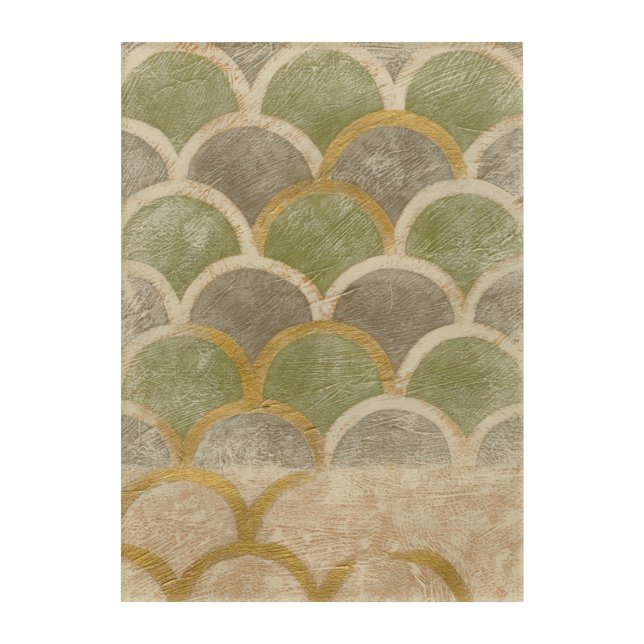 Stone Tile Design by Chariklia Zarris Acrylic Print (Front)