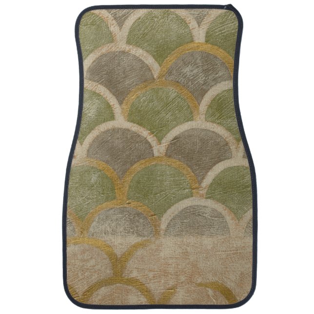 Stone Tile Design by Chariklia Zarris Car Floor Mat (Front)