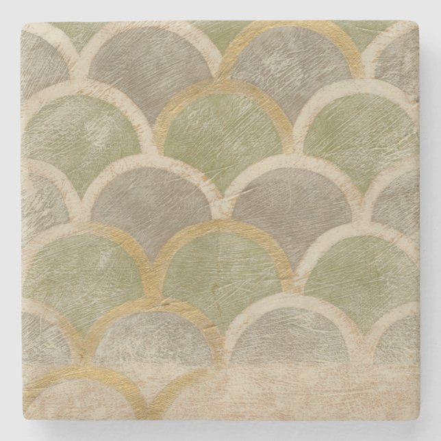 Stone Tile Design by Chariklia Zarris Coaster (Front)