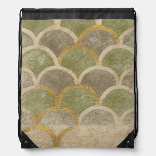 Stone Tile Design by Chariklia Zarris Drawstring Bag