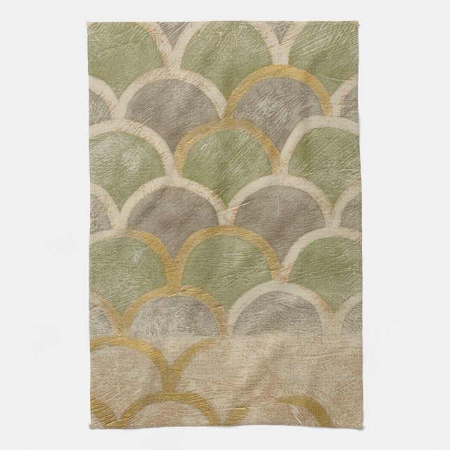 Stone Tile Design by Chariklia Zarris Kitchen Towel (Vertical)