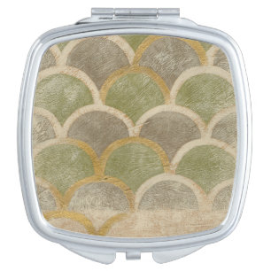 Stone Tile Design by Chariklia Zarris Makeup Mirror