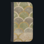 Stone Tile Design by Chariklia Zarris Samsung S4 Wallet Case<br><div class="desc">What looks like a painting of your favorite cobblestone street is really a stone tile design created by Chariklia Zarris. The muted earth tones of the stone tile design beg you to stare at them and contemplate the mysteries of the world. Or at least they'll beg the person you buy...</div>