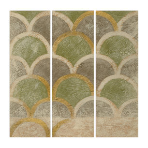 Stone Tile Design by Chariklia Zarris Triptych