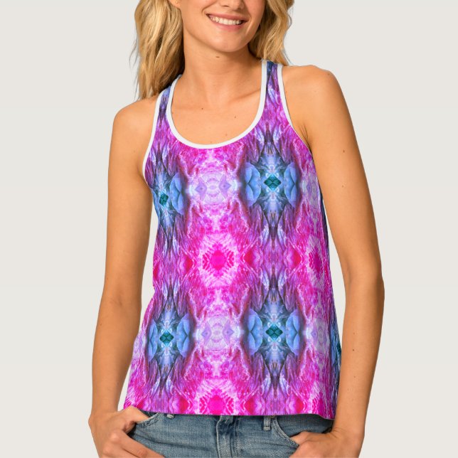 Stone | Tiled Pattern | Tank Top (Front)