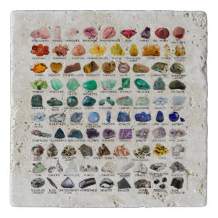Stone Trivet The Crystal Collection Rainbow Rocks
