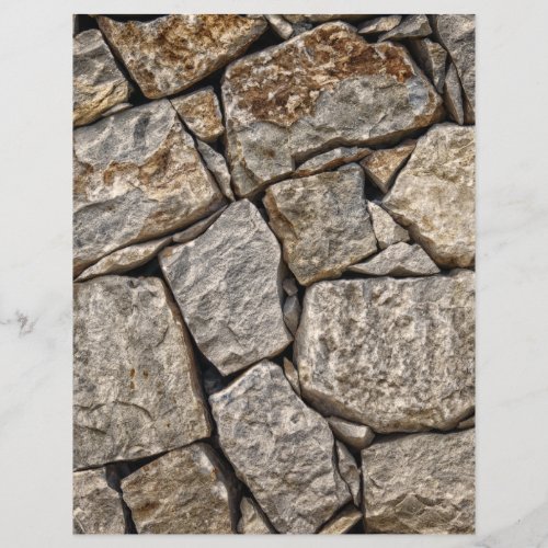 Stone Wall 2 Background Craft Scrapbook Paper