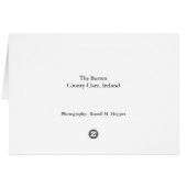 Stone wall at the Burren, Co. Clare, Ireland (Back Horizontal)