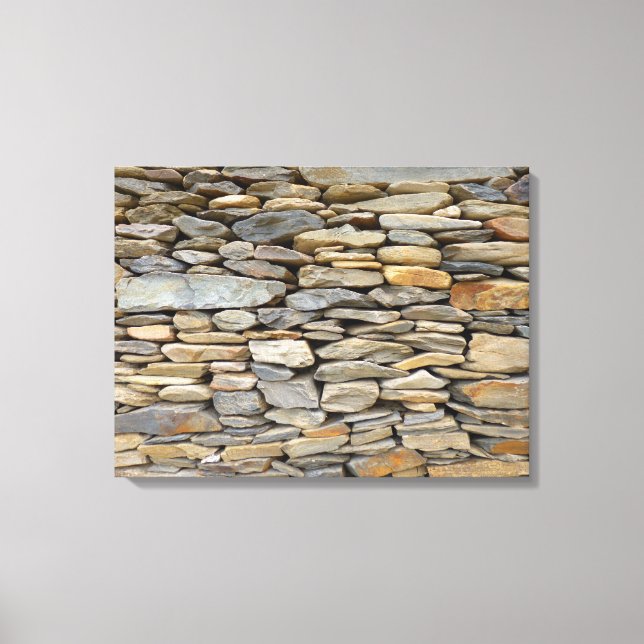 Stone Wall Canvas Print (Front)