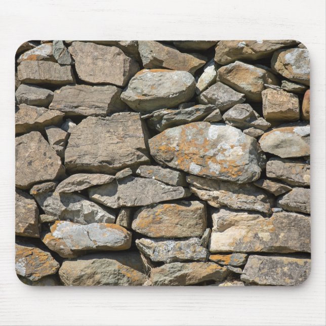 Stone Wall Mouse Pad (Front)